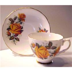 40'S COLCLOUGH  CUP & SAUCER #1607588