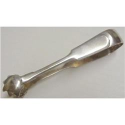 ANTIQUE SUGAR TONGS SILVER #1607620