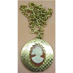 BEAUTIFUL CAMEO LOCKET -   PENDANT #1607669