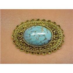 LOVELY VINTAGE OVAL BROOCH #1607670