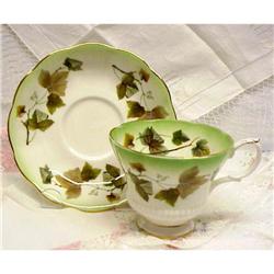 Royal Albert China Footed Cup & Saucer #1607678