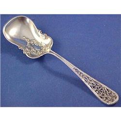 Watson Filigree Sterling silver Sugar Spoon #1607969