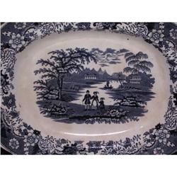 English Transferware Platter #1607989