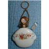Image 1 : ANTIQUE 19TH CENTURY PORCELAIN & BRASS SCENT #1608002