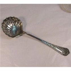 Pewter Art Nouveau Large Sifter Spoon. #1608238