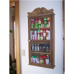 Wall Hanging Spice Cabinet from Old Clock Case #1608255