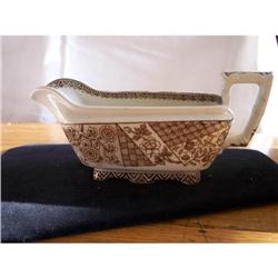 Aesthetic Transferware Gravey Boat #1608297