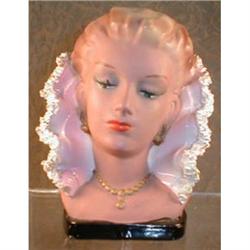 HEADvase PINK Collar 6.5 inches - VINTAGE #1608538