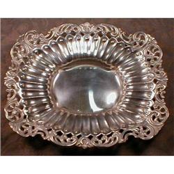 WHITING Sterling PIERCED Dish #3590 - ANTIQUE #1608582