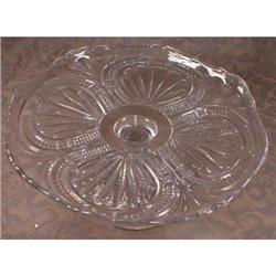 CAKE Stand ADMIRAL Ribbed Ellipse - PEDESTAL  #1608657