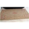 Image 1 : 2'x3' Handstitched Aubusson-style rug #1608751