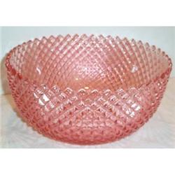 Pink Miss America Depression Straight Side Bowl#1608825