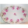 Image 1 : STUNNING Austrian Rose Oval Tray #1608830