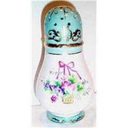 Hand Painted Flower Basket Limoges Sugar Shaker#1608935