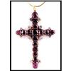 Image 1 : HUGE RUBY CROSS PENDANT #1609002