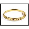 Image 1 : 15K Yellow Gold Bangle Bracelet #1609004