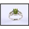 Image 1 : Luxuriant 14K Yellow Gold Green Peridot and #1609061