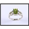 Image 1 : Luxuriant 14K Yellow Gold Green Peridot and #1609061