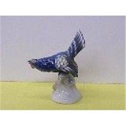 GERMAN PORCELAIN TURKEY FIGURINE #1609193