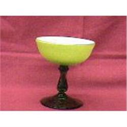 ELEGANT & RARE MURANO FOOTED LOW SHERBET SERVER#1609204