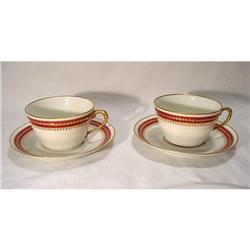 2 Cups and Plates Limoges France #1609629