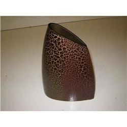 1960?s Crackle glass vase #1609686