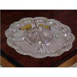 Silverplate Lazy Susan SKU 6078 #1610017