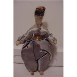 Doll Cloth Dancer Painted Features 1940s #1610234