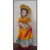 Image 1 : Doll Cloth India Woman Hand Made Large Hat #1610238
