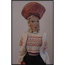 Doll Foreign International Cloth Doll Estonia #1610263