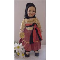 Doll SPANISH Character Cloth Doll 15" #1610280