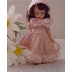 Doll Nancy Ann Storybook 5.5" hard plastic PINK#1610331