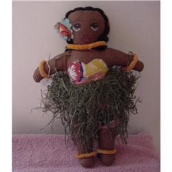 Doll cloth Hula Dancer 12" Hawaii #1610338