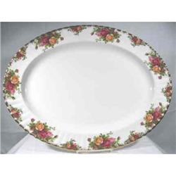 Old Country Roses Platter 13.3/4" X 10.3/4" #1610357