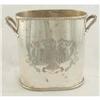 Image 1 : Ice Bucket Unusual Silver Plated Wine Cooler #1610406