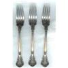 Image 1 : Gorham Chantilly set of 3 dinner forks 1895 #1610411