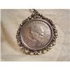 Image 1 : Large Silver Pendant with Silver 10 Guilden #1610414