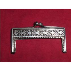 Silver Clasp for Purse #1610467