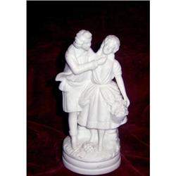 Biscuit  Porcelain Romantic Couple  #1610488