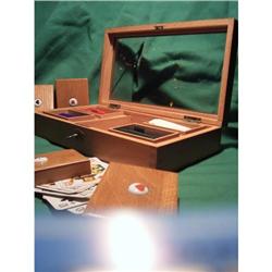 Set with celluloid gaming chips #1610517