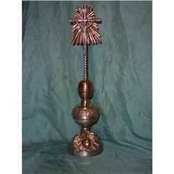 Vintage metal crucifix #1610540