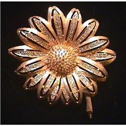 Spectacular Figural Ledo Flower Pin #1610553