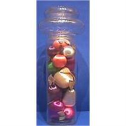 1950s Vintage 18 3/4 " Glass & Satin Fruit #1610557