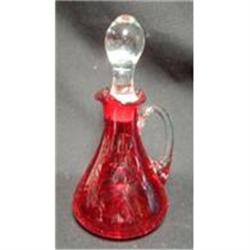 Crackle Glass Cruet #1610639