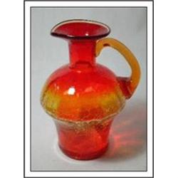 Crackle Glass Pitcher #1610653