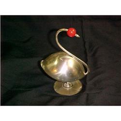 Napier Hors d'oeuvre Silver Swan &  Red #1610713