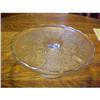 Image 1 : Pedestal, Cake Plate; 10" embossed with musical#1610953