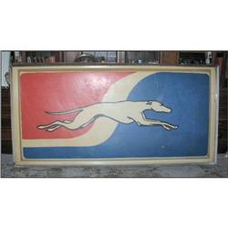 Vintage Greyhound Sign, Double Sided #1611096