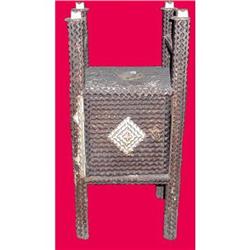 Tramp Art Cabinet #1611099