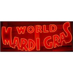 World Mardi Gras Neon Sign #1611103